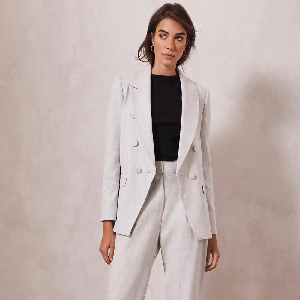 Mint velvet sale white jacket